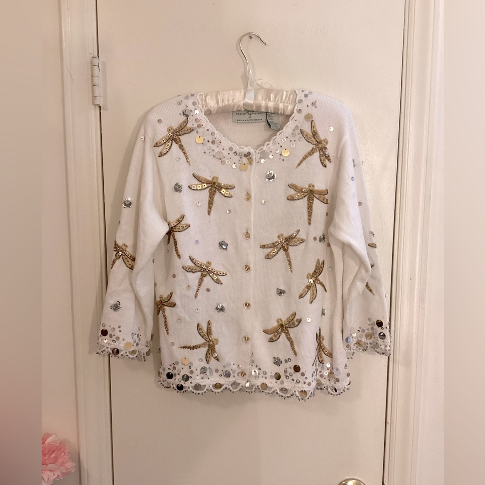 Vintage Design Options by Phillip & Jane Gordon Sweater-size S